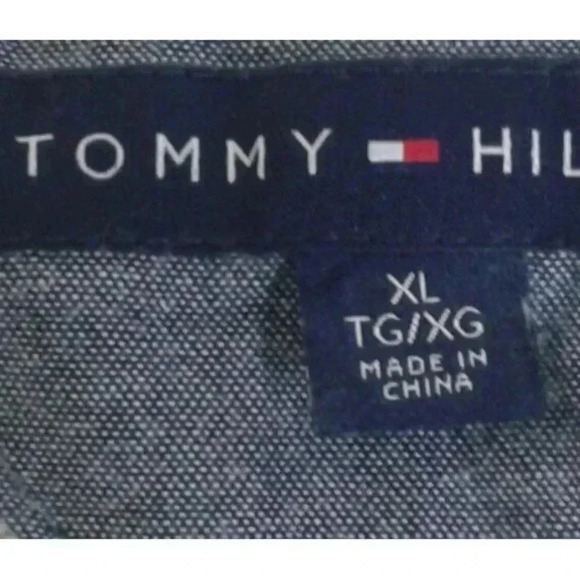 Tommy Hilfiger Mens Beige Green Diamond  Knit Shawl Neck Sweater Pullover XL - Picture 5 of 7